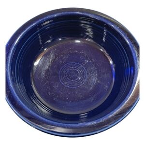 Classic Rim 8 1/4 Inch Large Serving Bowl 40 OZ Cobalt